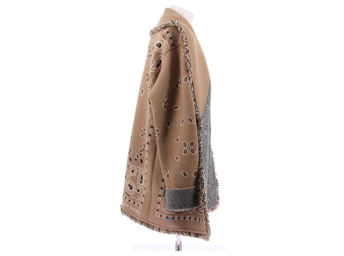 Alanui Brauner Kaschmir-Gilet - Ansicht 3