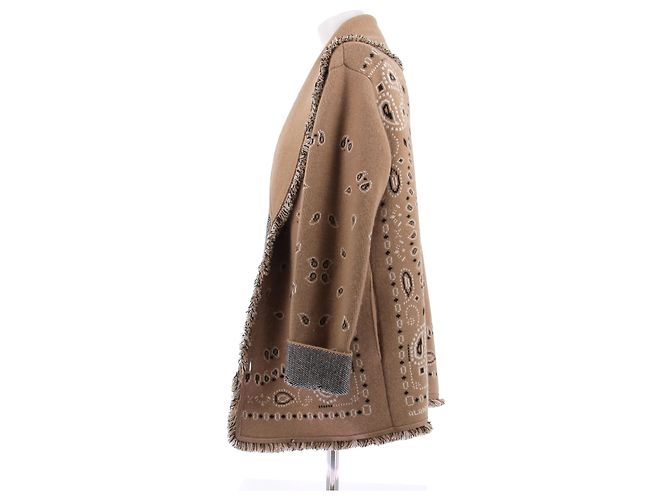 Alanui Brauner Kaschmir-Gilet - Ansicht 4