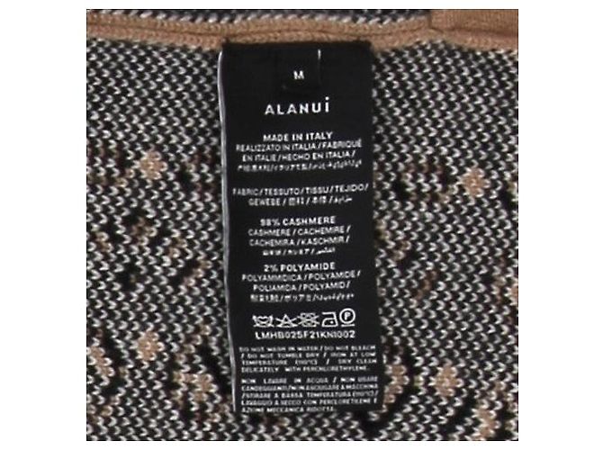 Alanui Brauner Kaschmir-Gilet - Ansicht 6