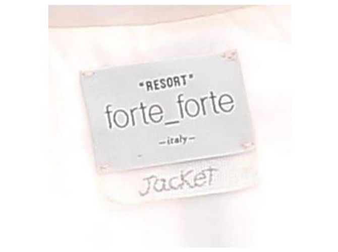 Giacca Forte Forte Beige in Viscosa - vista 6