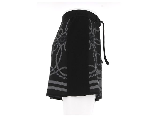 Hermès Falda de seda estampada - vista 4