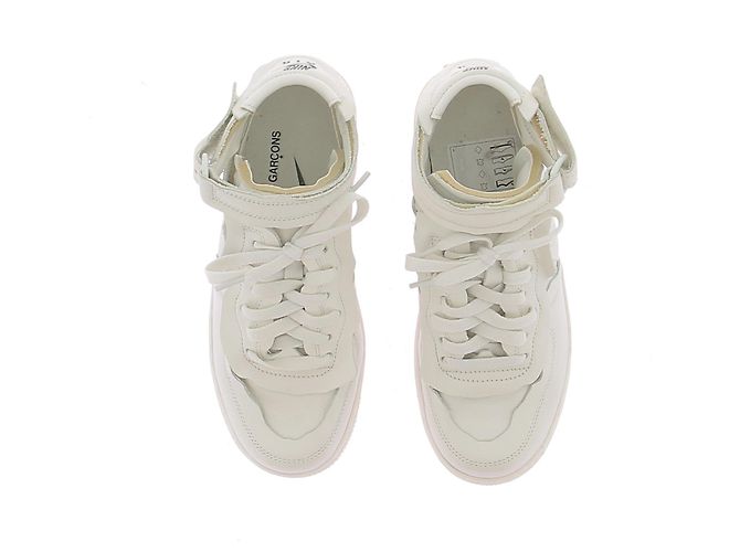Autre Marque Dekonstruierte Sneaker Creme - Ansicht 4