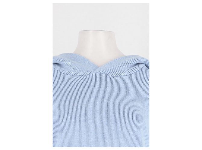 Autre Marque Sudadera ALO de algodón azul cielo - vista 5