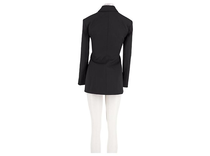 Blazer trespassado preto Cos - vista 2