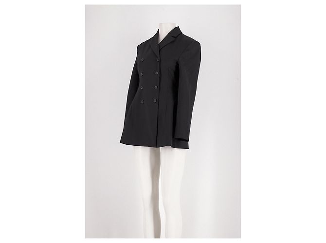 Blazer trespassado preto Cos - vista 4