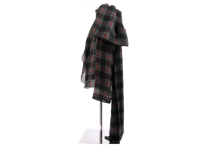 Autre Marque Blusa in seta a quadri - vista 4