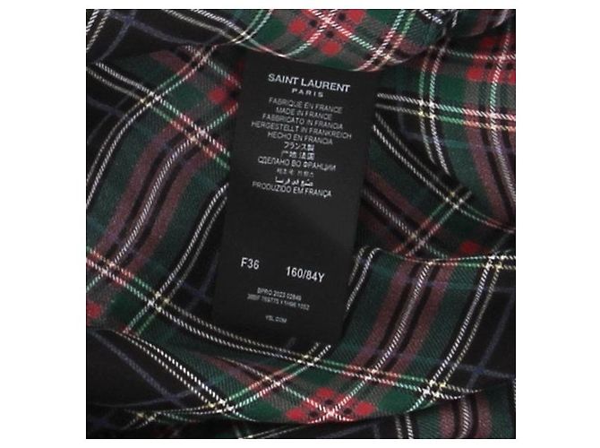 Autre Marque Blusa in seta a quadri - vista 6