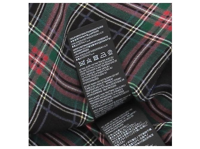 Autre Marque Blusa in seta a quadri - vista 7