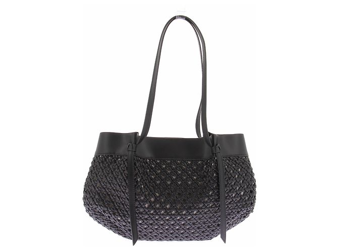 Autre Marque Bolso tote trenzado "Calla" negro - vista 3