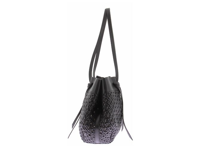 Autre Marque Bolso tote trenzado "Calla" negro - vista 5
