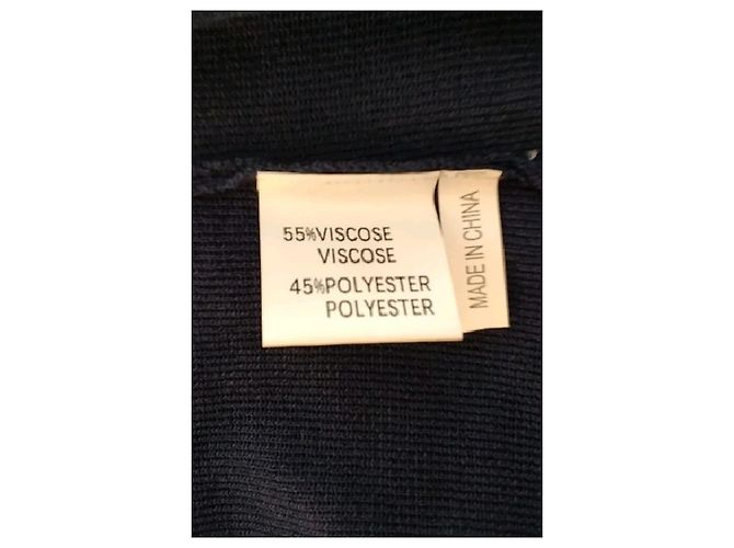 Autre Marque Ärmelloses KILKY Top mit geradem Schnitt in Marineblau - Ansicht 8