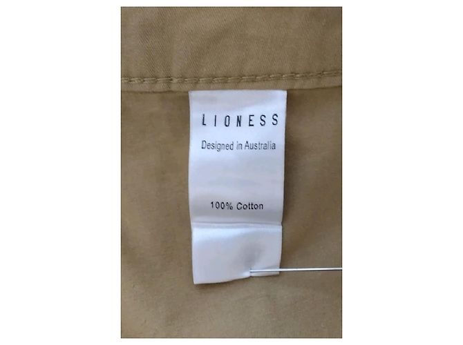 Autre Marque Calções de algodão amarelos LIONESS - vista 6