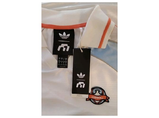 Autre Marque Camiseta blanca con cuello polo MIAOU - vista 7