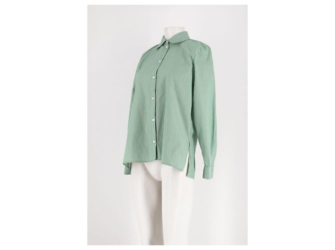 Balzac Paris Camicia in cotone verde - vista 4