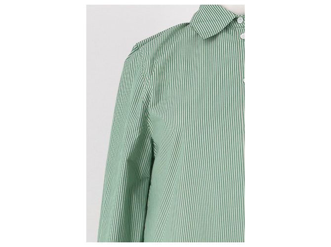 Balzac Paris Camicia in cotone verde - vista 6