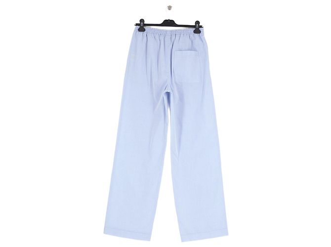 Loulou de Saison Pantalon en coton bleu - vue 2