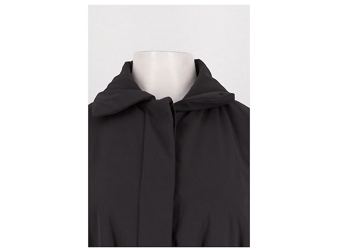 Autre Marque Abrigo de algodón negro - vista 5