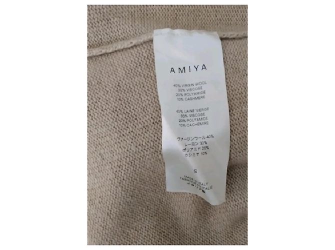 Autre Marque AMIYA Wollpullover beige - Ansicht 8
