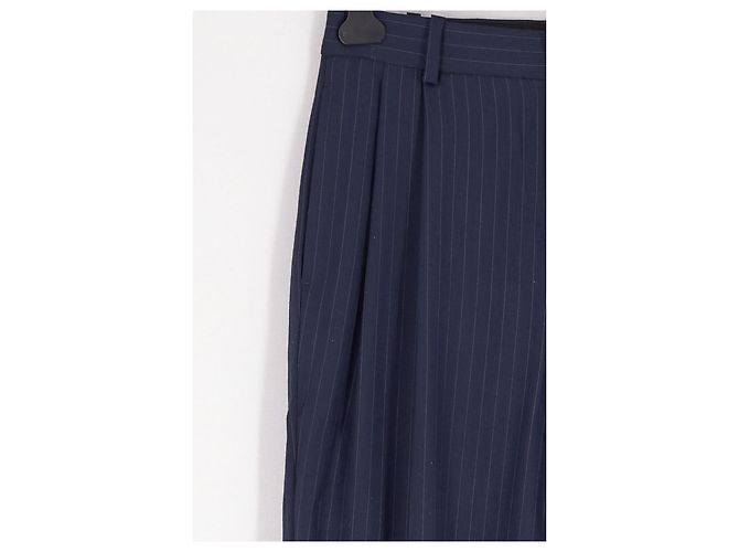 Ralph Lauren Wollhose in Marineblau - Ansicht 4