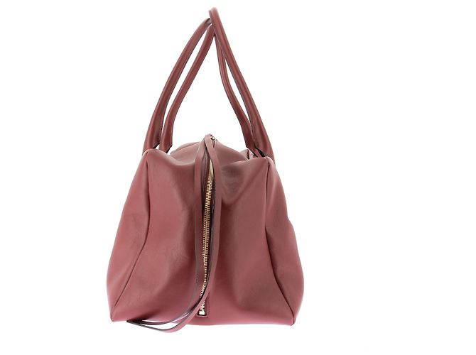 Autre Marque Borsa Bowling FRENZLAUER in pelle bordeaux - vista 4