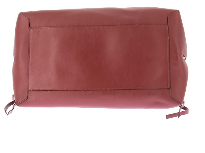 Autre Marque Borsa Bowling FRENZLAUER in pelle bordeaux - vista 6