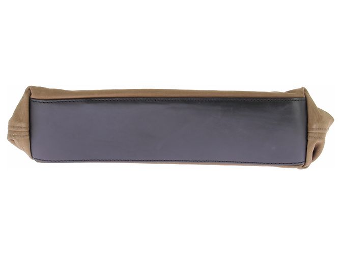 Burberry Reisetasche aus khaki-farbenem Stoff - Ansicht 3