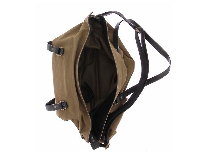 Burberry Reisetasche aus khaki-farbenem Stoff - Ansicht 4