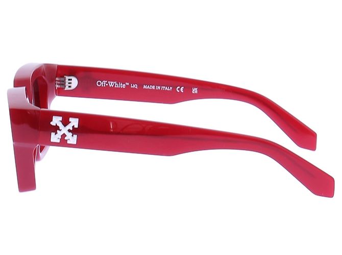 Off White Solaires rectangulaires bordeaux - view 5