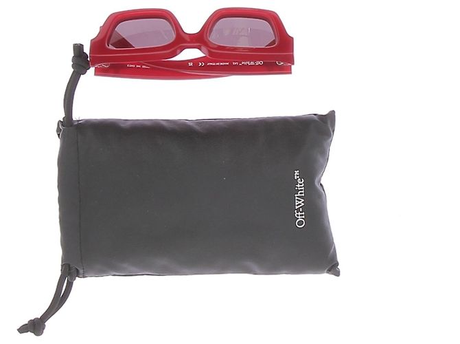 Off White Solaires rectangulaires bordeaux - view 7