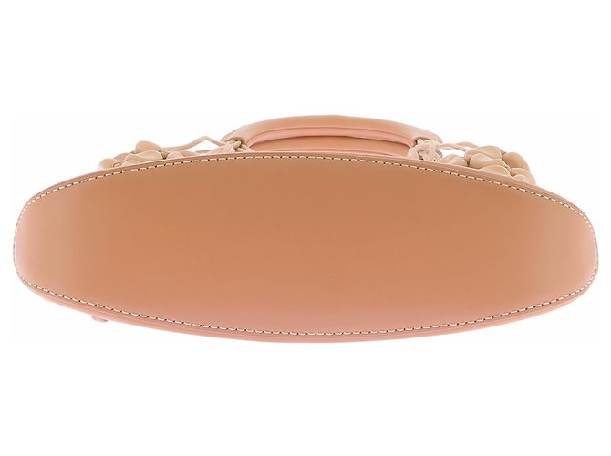 Sac Polène Solé en cuir beige - vue 3