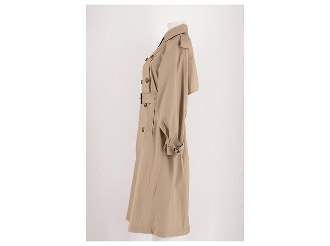 Ralph Lauren Trench in cotone beige - vista 3