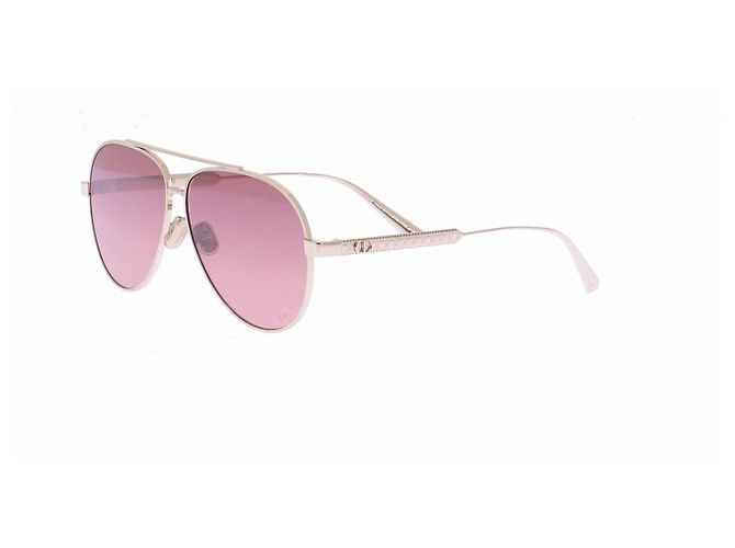 Dior Occhiali da sole dorati e rosa - vista 2