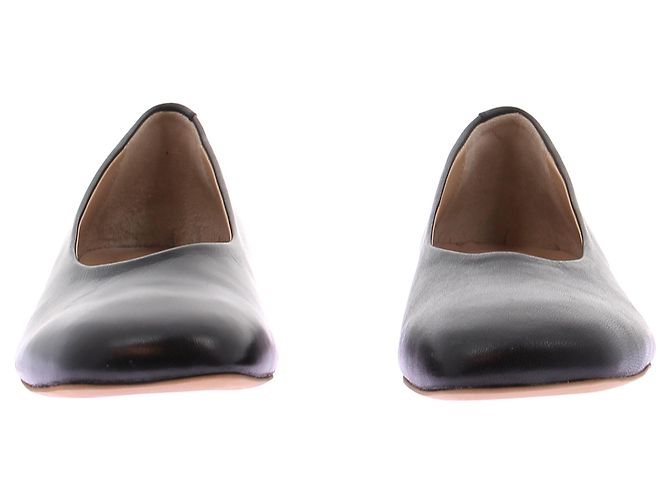Whistles Schwarze Leder-Ballerinas - Ansicht 5