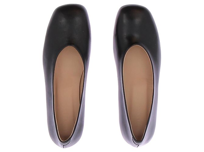 Whistles Schwarze Leder-Ballerinas - Ansicht 6