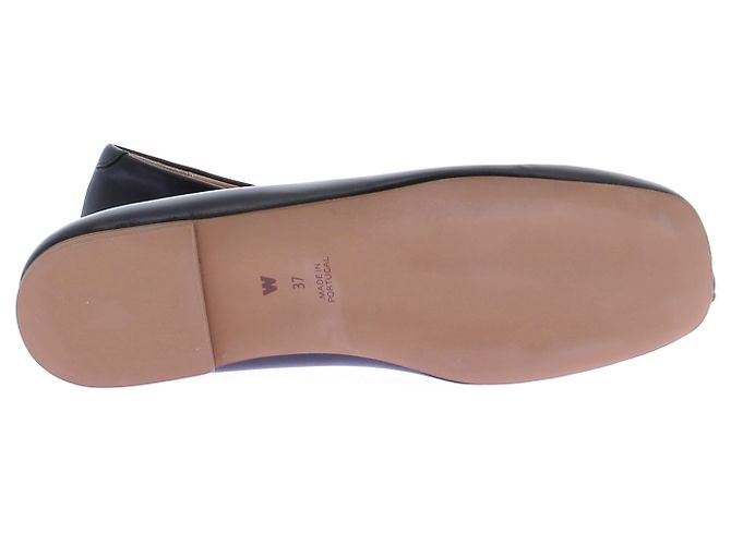 Whistles Schwarze Leder-Ballerinas - Ansicht 7
