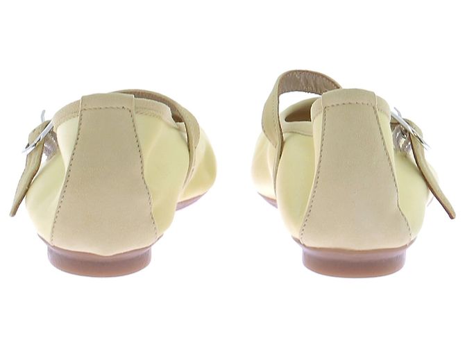 Autre Marque Zapatos Babies Honor en cuero amarillo - vista 7