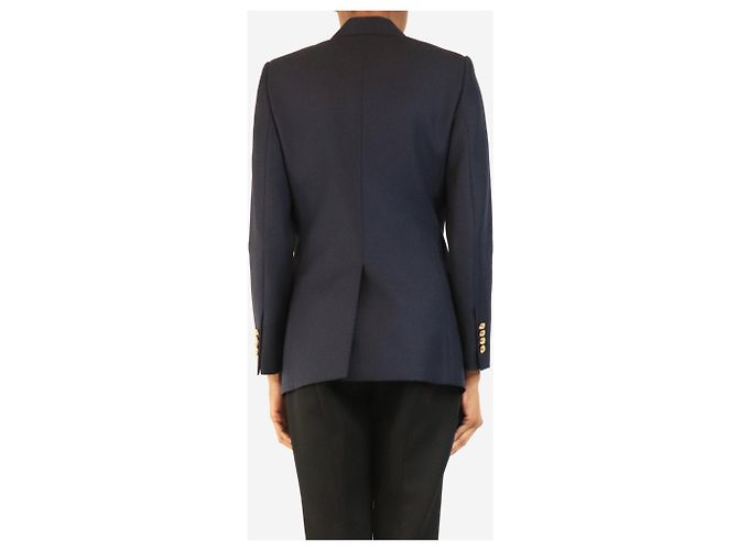 Céline Navy double-breasted jacket - size UK 6 - view 2