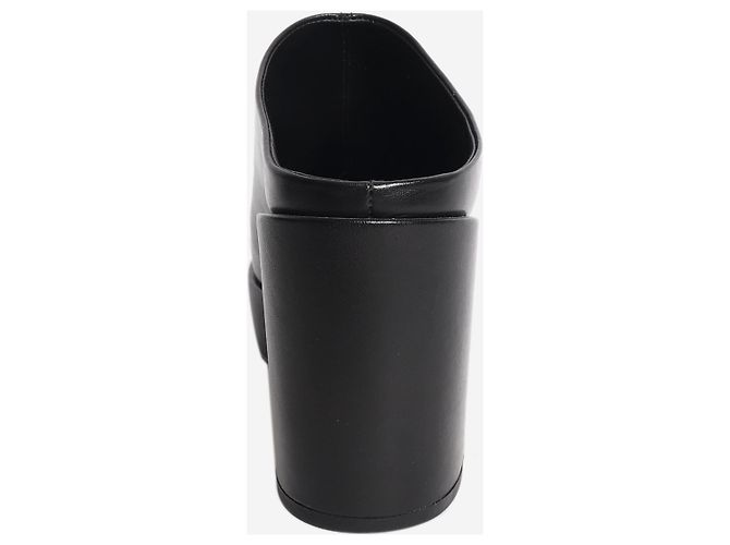 3.1 Phillip Lim Mules en cuir noir - size EU 38 - vue 3