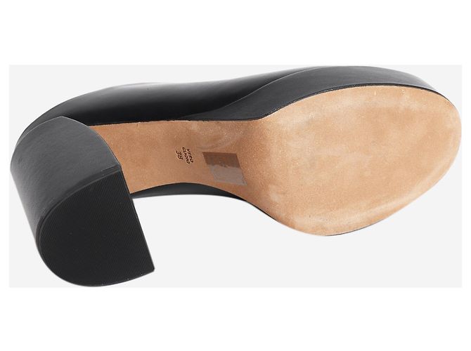 3.1 Phillip Lim Mules en cuir noir - size EU 38 - vue 4