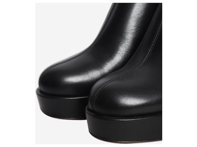 3.1 Phillip Lim Mules en cuir noir - size EU 38 - vue 5
