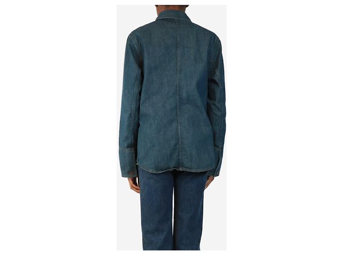 Soeur Camisa de denim Blue Garance - size UK 6 - vista 2