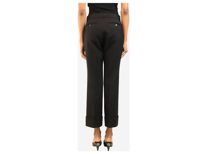 Gucci Pantalones ajustados Black Horsebit - size UK 6 - vista 3