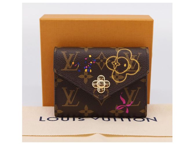 LOUIS VUITTON Monogram Vivienne Portefeuille Victorine M15337 LV - vista 12