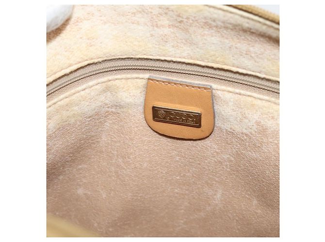 GUCCI Micro GG Supreme Hand Bag PVC 2way Beige Gold 002 122 0033 - vista 20
