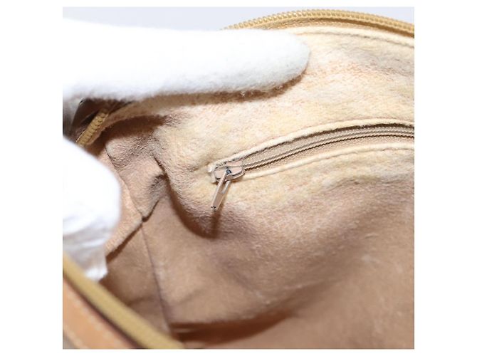 GUCCI Micro GG Supreme Hand Bag PVC 2way Beige Gold 002 122 0033 - vista 23