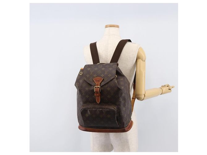 LOUIS VUITTON Monogram Montsouris GM Backpack M51135 LV - Ansicht 29