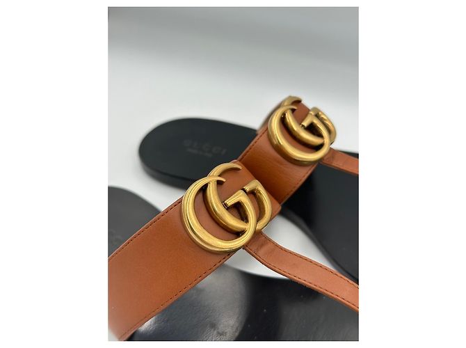 Gucci GG Marmont Sandali Thong - vista 7