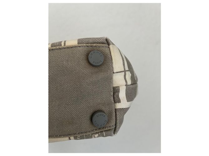 Borsa Tote Chanel Paris in Tela - vista 7