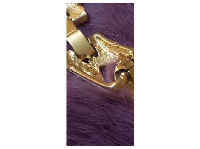 Set Collana e Bracciale Givenchy in metallo dorato e smalto bianco - vista 6