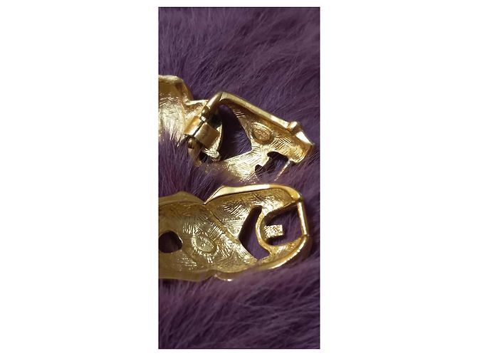 Set Collana e Bracciale Givenchy in metallo dorato e smalto bianco - vista 9